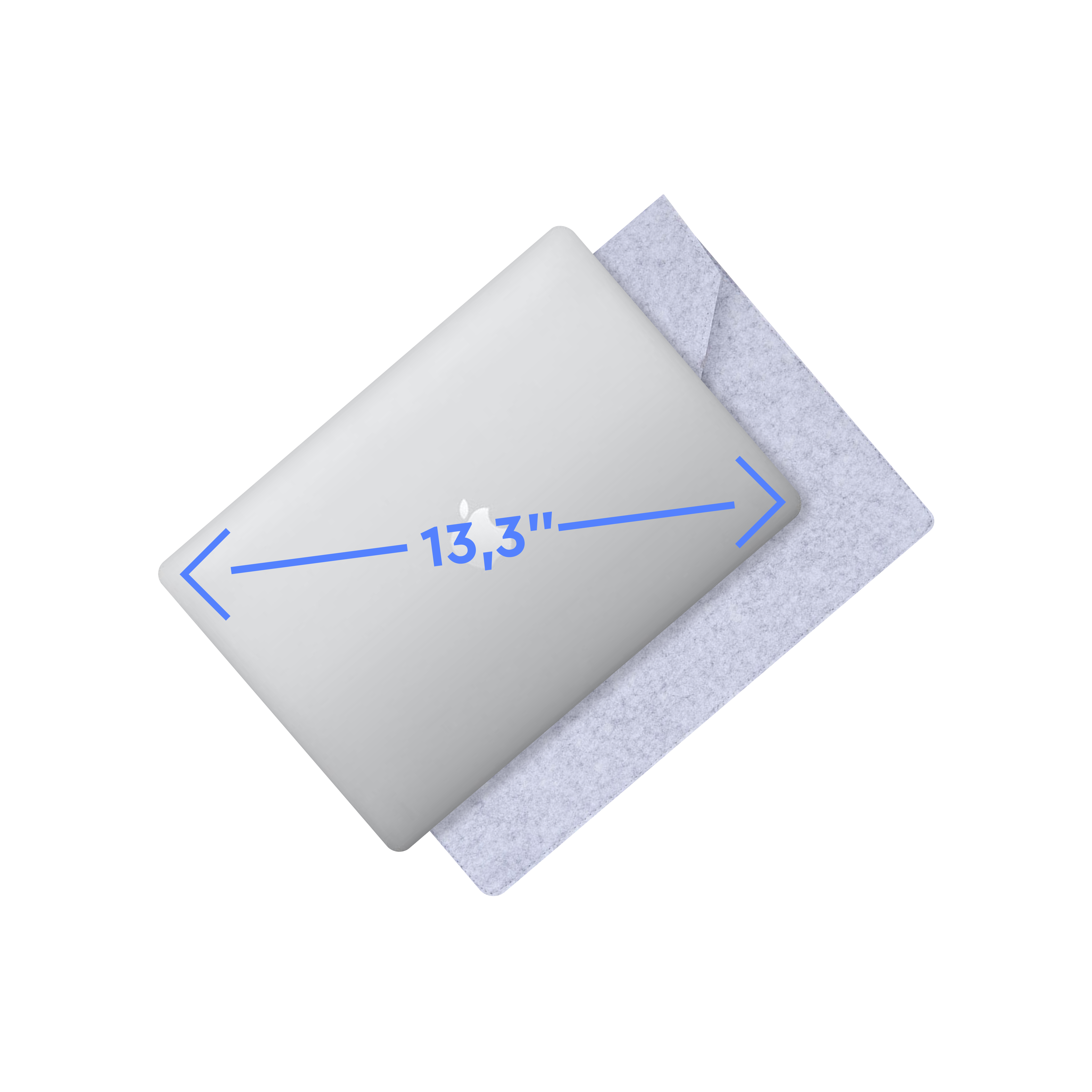 Чохол для ноутбука Airon Premium 13.3 Gray