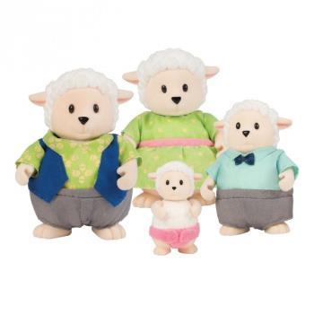 Набір ігрових фігурок Lil Woodzeez 270403SQL Сімя Овечок