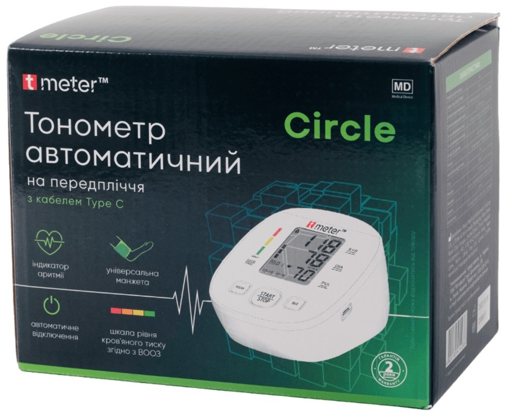 Тонометр Meter TM Circle
