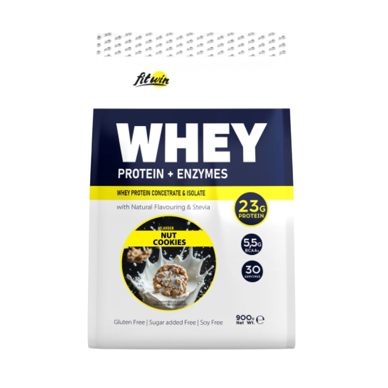 Протеїн FitWin Whey - 900g Nut Cookies FitWin - купити в Україні