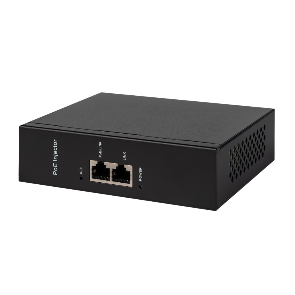 POE інжектор GreenVision GV-090GW Black