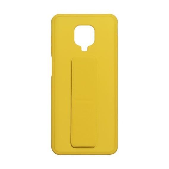 Чохол-накладка Infinity Bracket для Xiaomi Redmi Note 9S/9 Pro/9 Pro Max Yellow протиударний