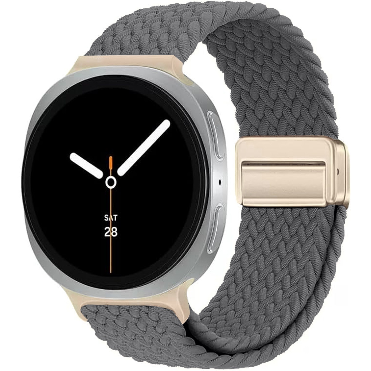 Ремінець для смарт-годинника ArmorStandart Braided Solo Loop для Samsung Watch 8/8 Classic Charcoal (ARM87353)