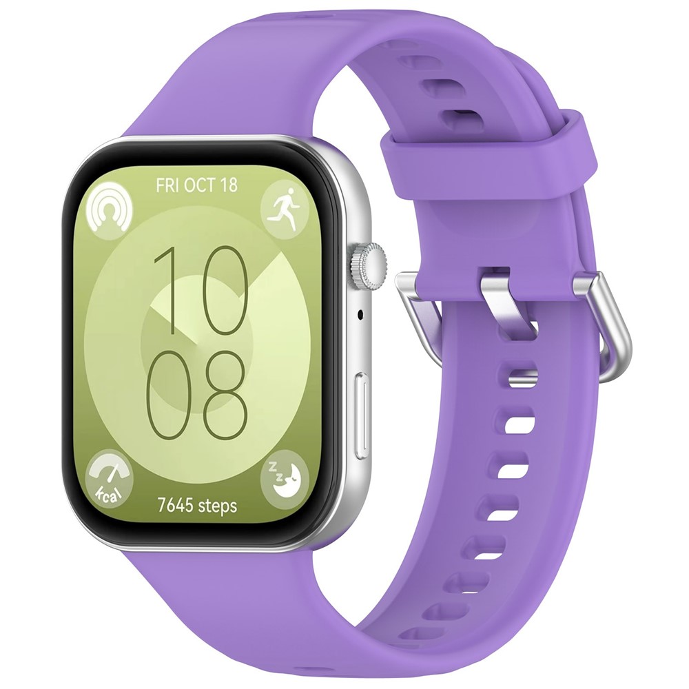 Ремінець для смарт-годинника BeCover Silicone для Huawei Watch Fit 3/Fit 4/Fit 4 Pro Purple (714108)