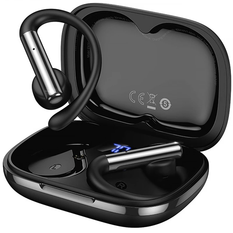 Бездротові навушники Hoco EW206 Mist sport Black