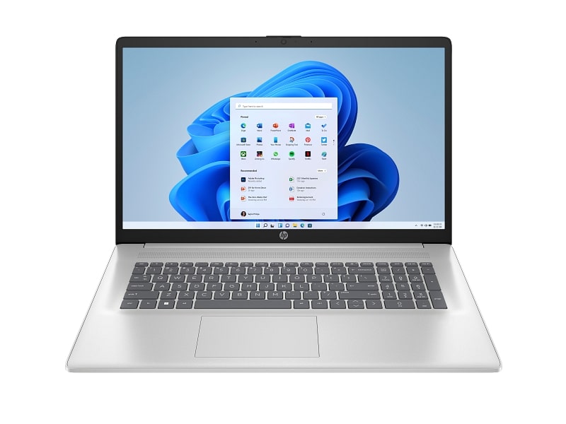 Ноутбук HP 17-cn4048ua (D06HBEA) Natural Silver