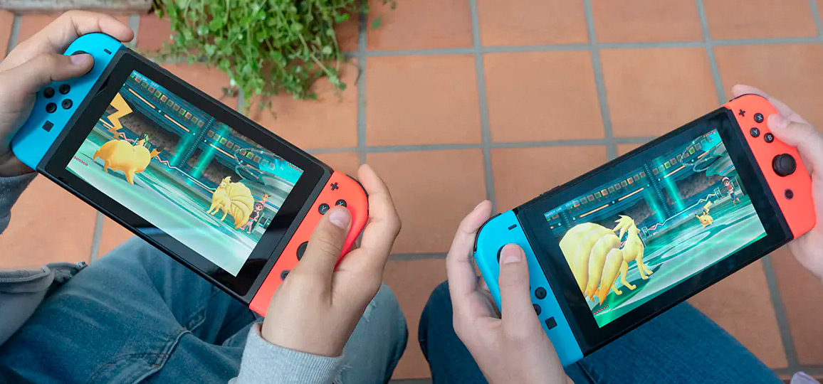 Ігрова приставка Nintendo Switch with Neon Blue and Neon Red