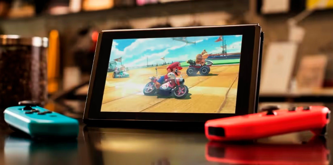 Ігрова приставка Nintendo Switch with Neon Blue and Neon Red