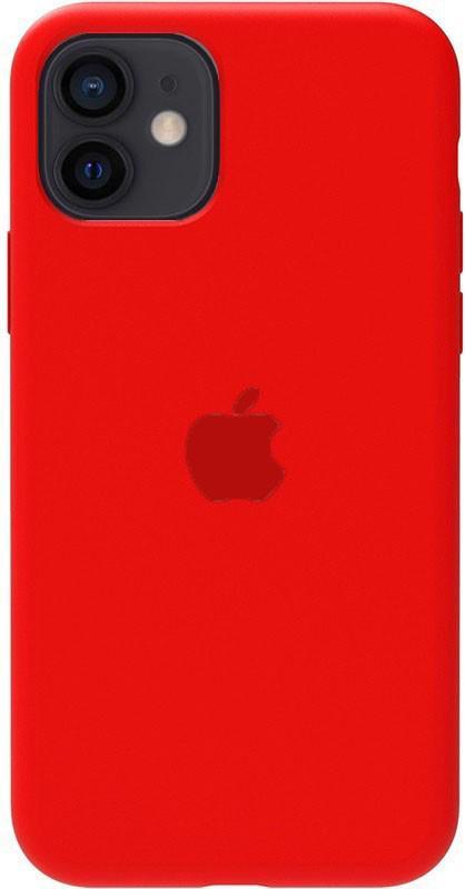 Чохол-накладка TOTO Silicone Full Protection Case для iPhone 12 mini Red