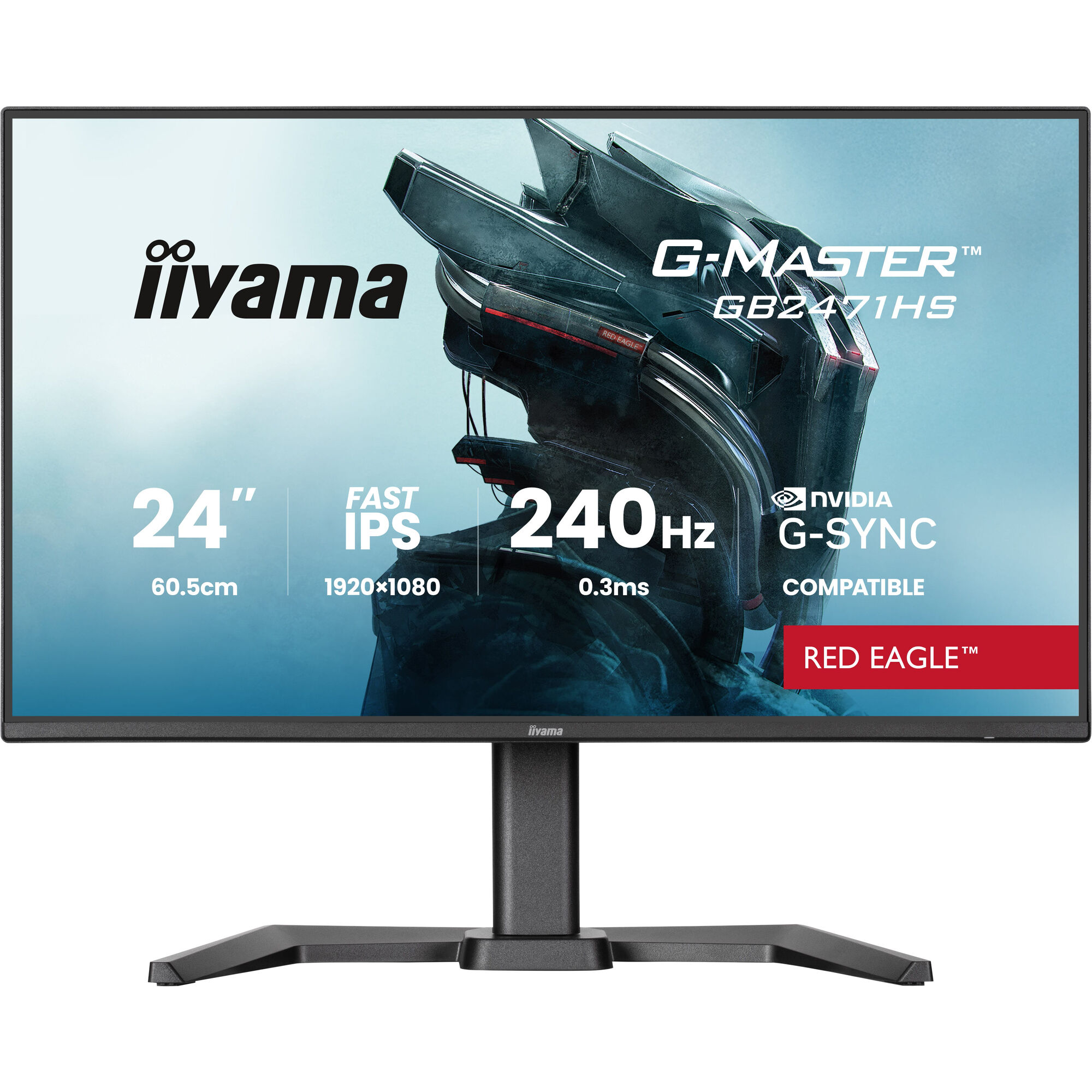 Монітор Iiyama G-MASTER GB2471HS-B1 Black 23.8