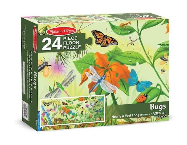 Пазл Melissa &amp; Doug Жуки MD420 24 елемента мега