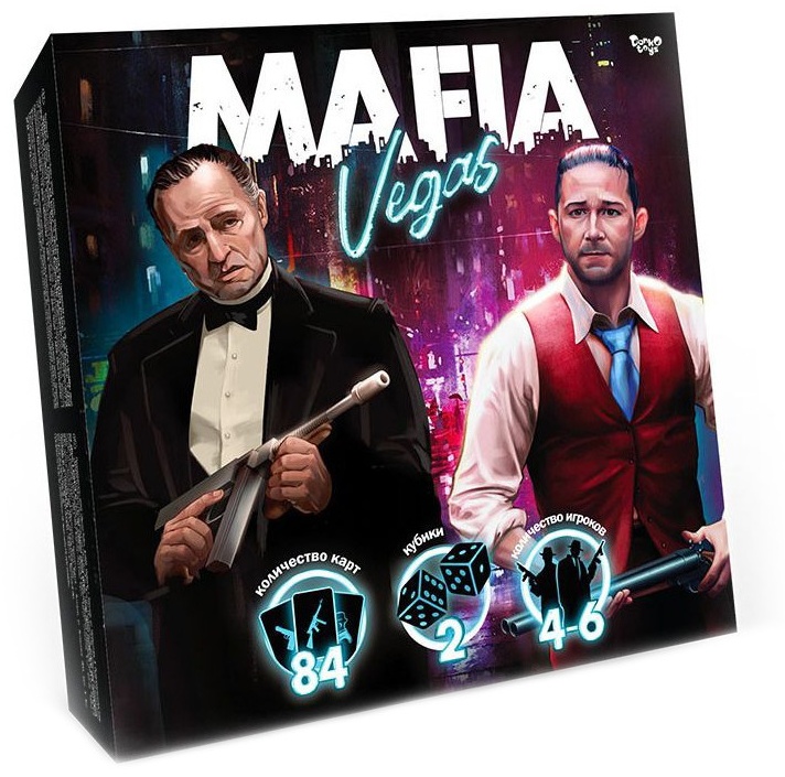 Настільна гра Danko Toys MAFIA. Vegas MAF-02-01U Danko Toys - купити в Україні