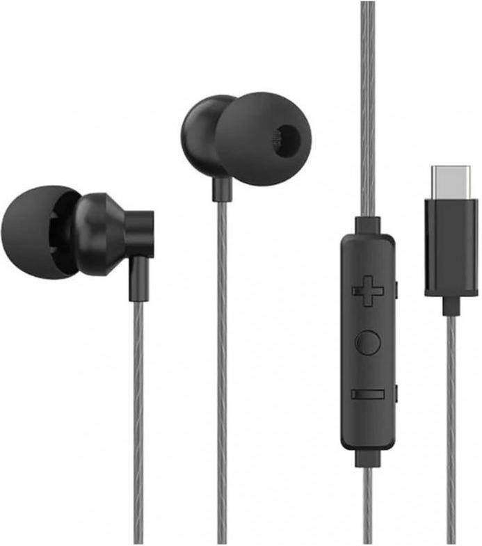 Дротові навушники HP DHH-1127 Type-C Black (DHH-1127C-BK) HP - купити в Україні