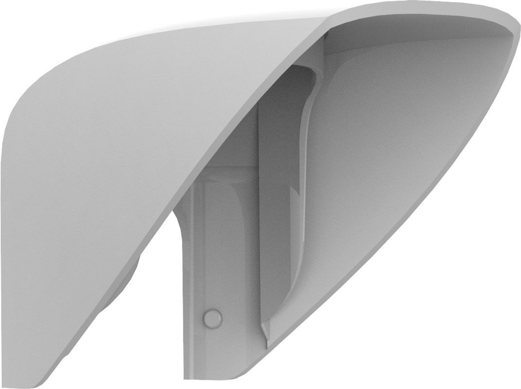 Піддашок для датчика Ajax Hood для датчика руху MotionProtect Outdoor