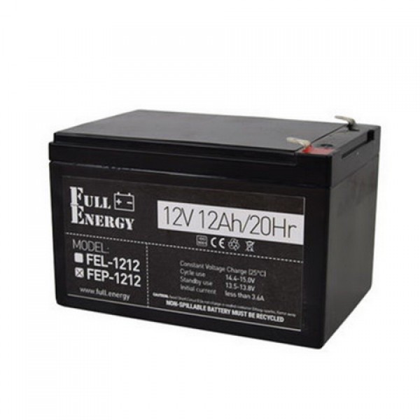 Акумулятор для ДБЖ Full Energy 12V 12AH (FEP-1212) AGM