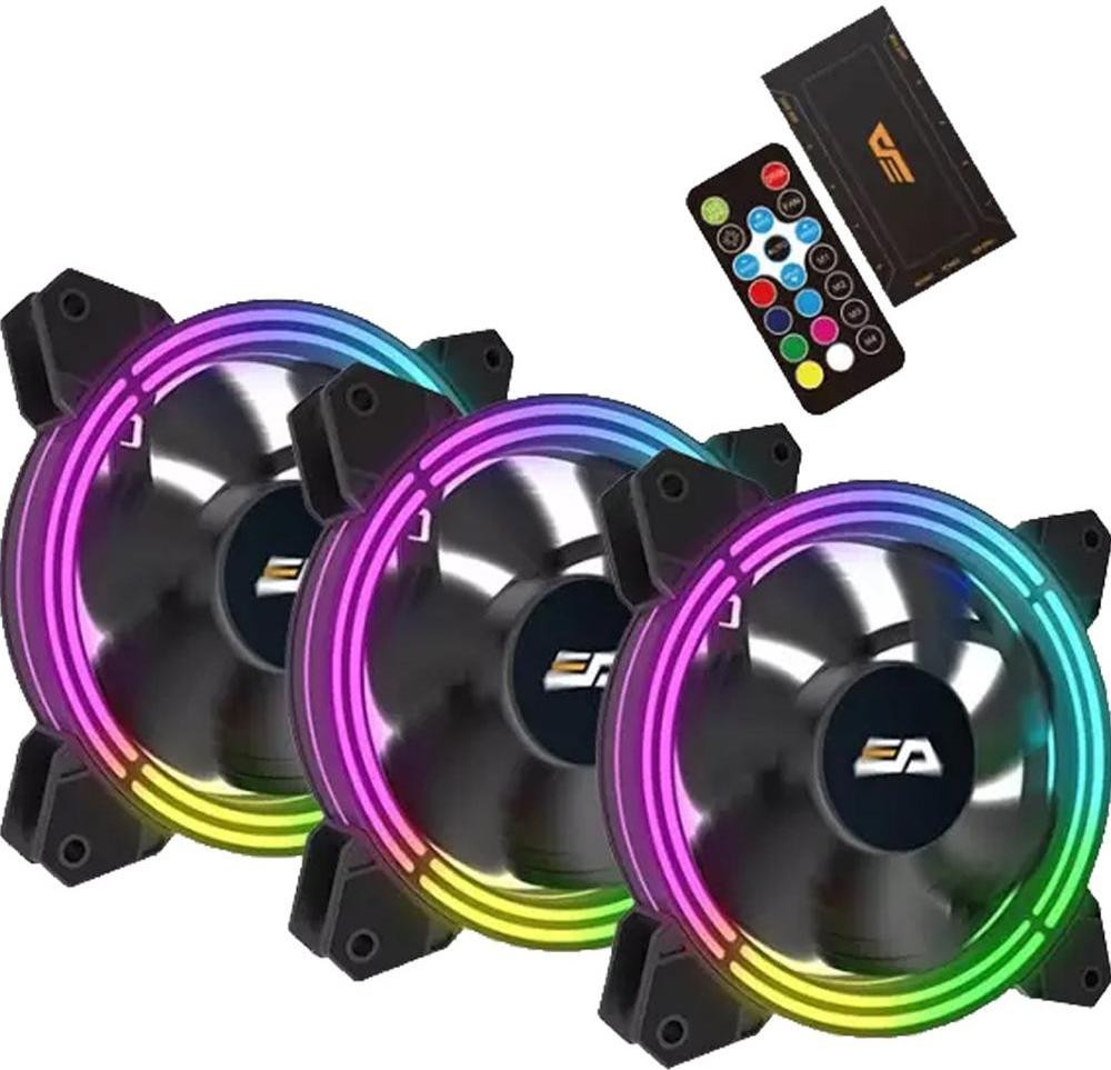 Вентилятор для ПК DarkFlash CF11 PRO 3IN1 Black