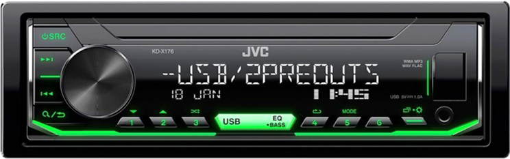 Автомагнітола JVC KD-X176