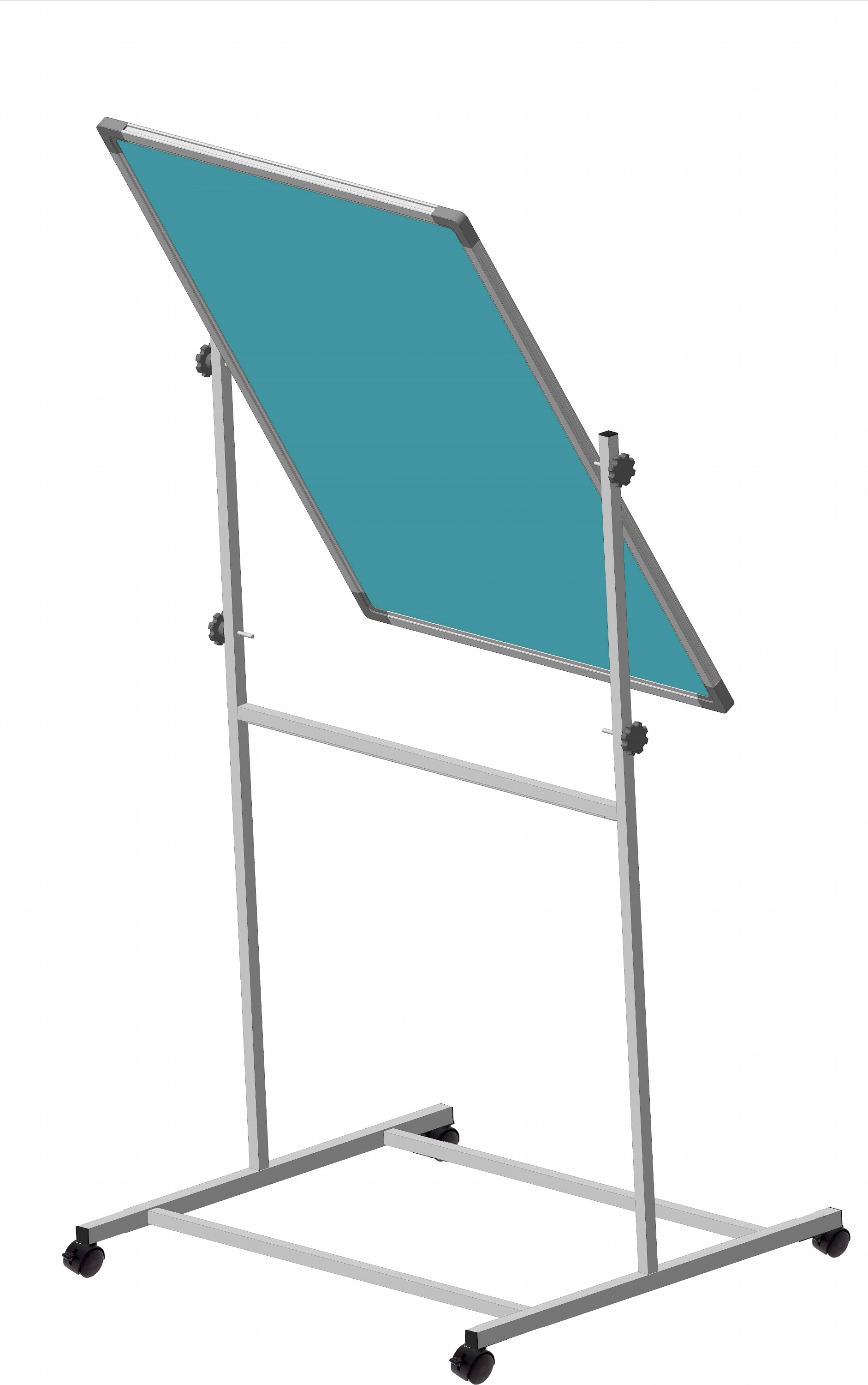 Фліпчарт Сектор KM-07510 двосторонній магнітно-маркерний, магнітно-крейдяний 75 х 100 см