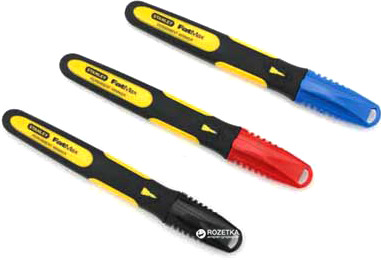 Набір маркерів Stanley FatMax із загостреним наконечником 3 шт. (0-47-322)