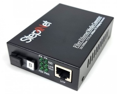 Медіаконвертер Step4Net MC-R-0, 1-1SM-1550nm