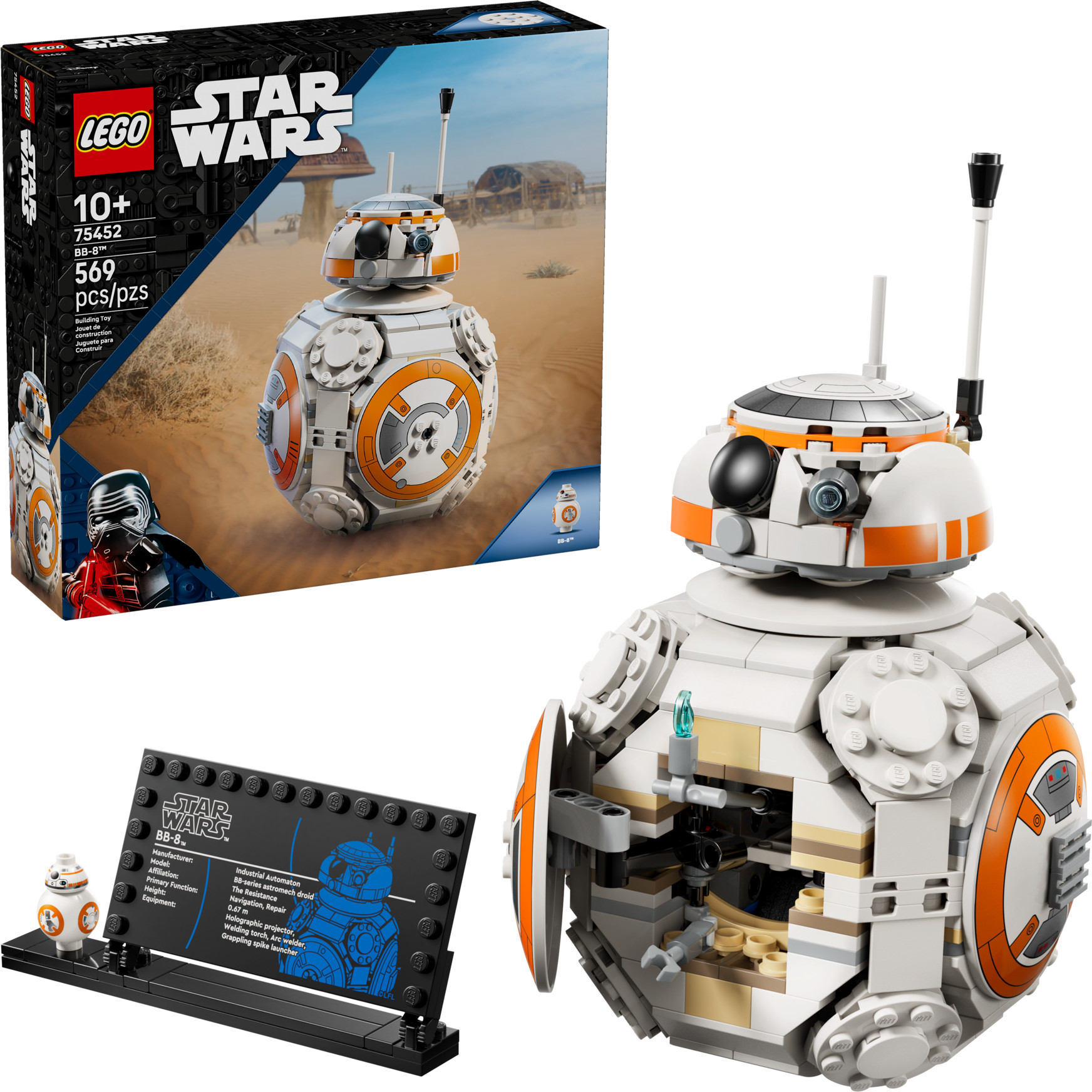 Конструктор LEGO (75452) Star Wars Дроїд-астромеханік BB-8 LEGO - купити в Україні