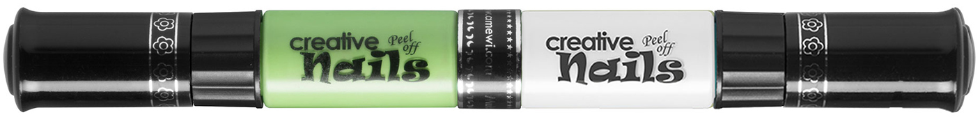 Набір лаків Malinos Creative Nails MA-303021+303014 (морська хвиля + білий)