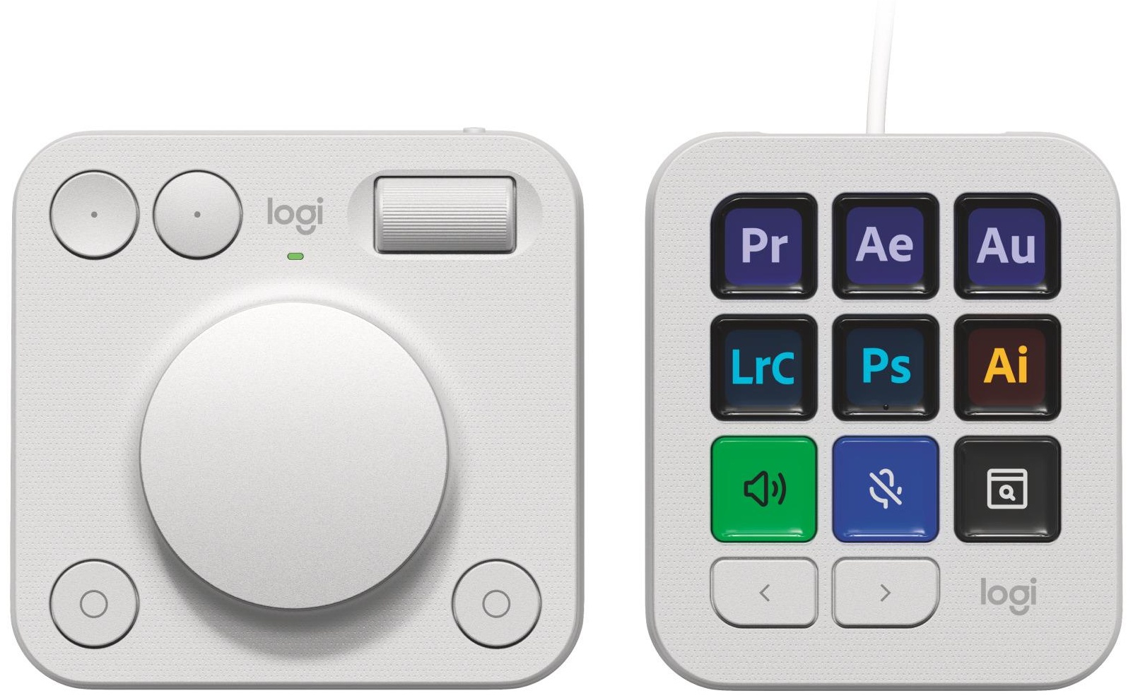 Клавіатура Logitech MX Creative Console Pale Gray (920-012932)