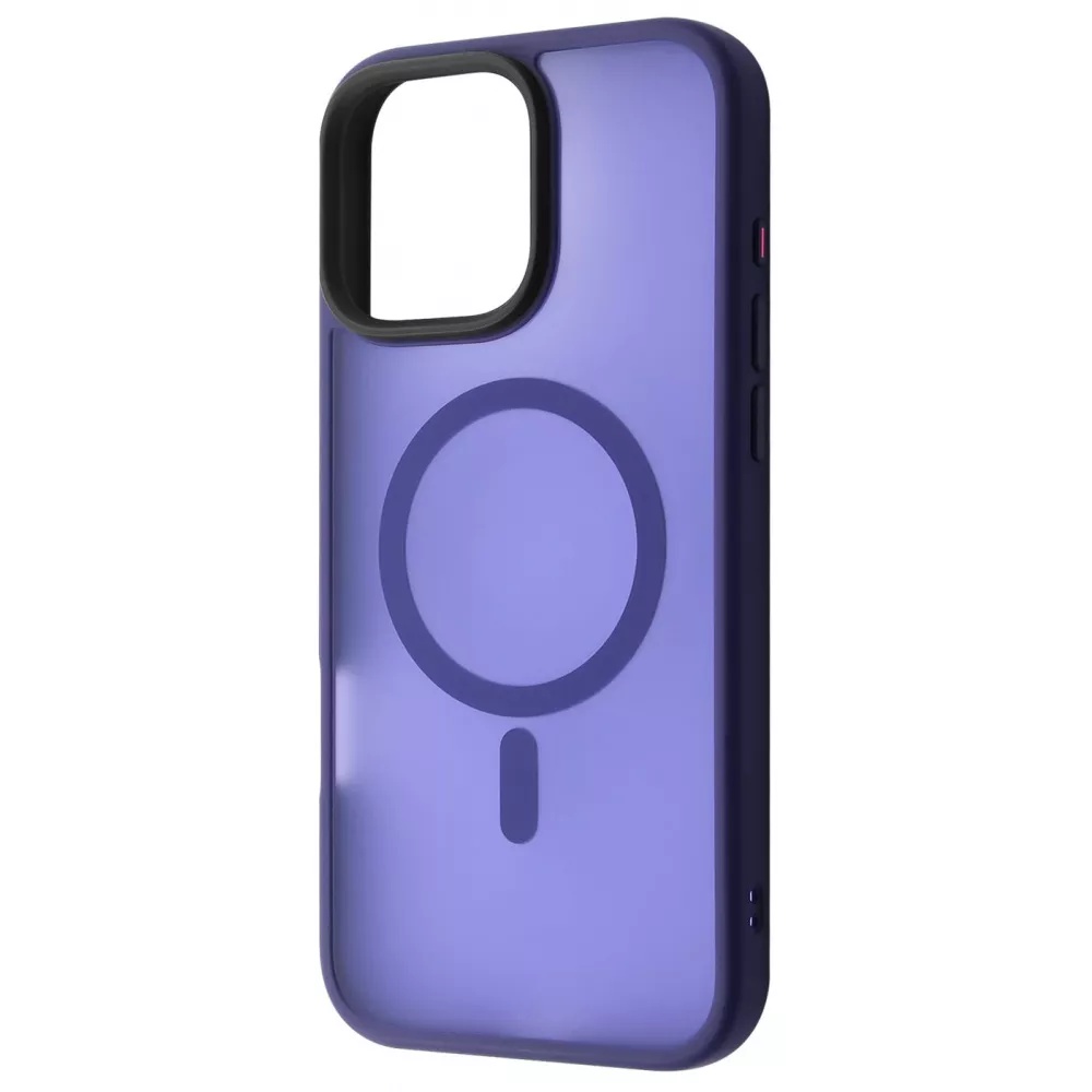 Чохол-накладка WAVE Matte Insane Case with Magnetic Ring для iPhone 16 Pro Midnight Blue WAVE - купити в Україні