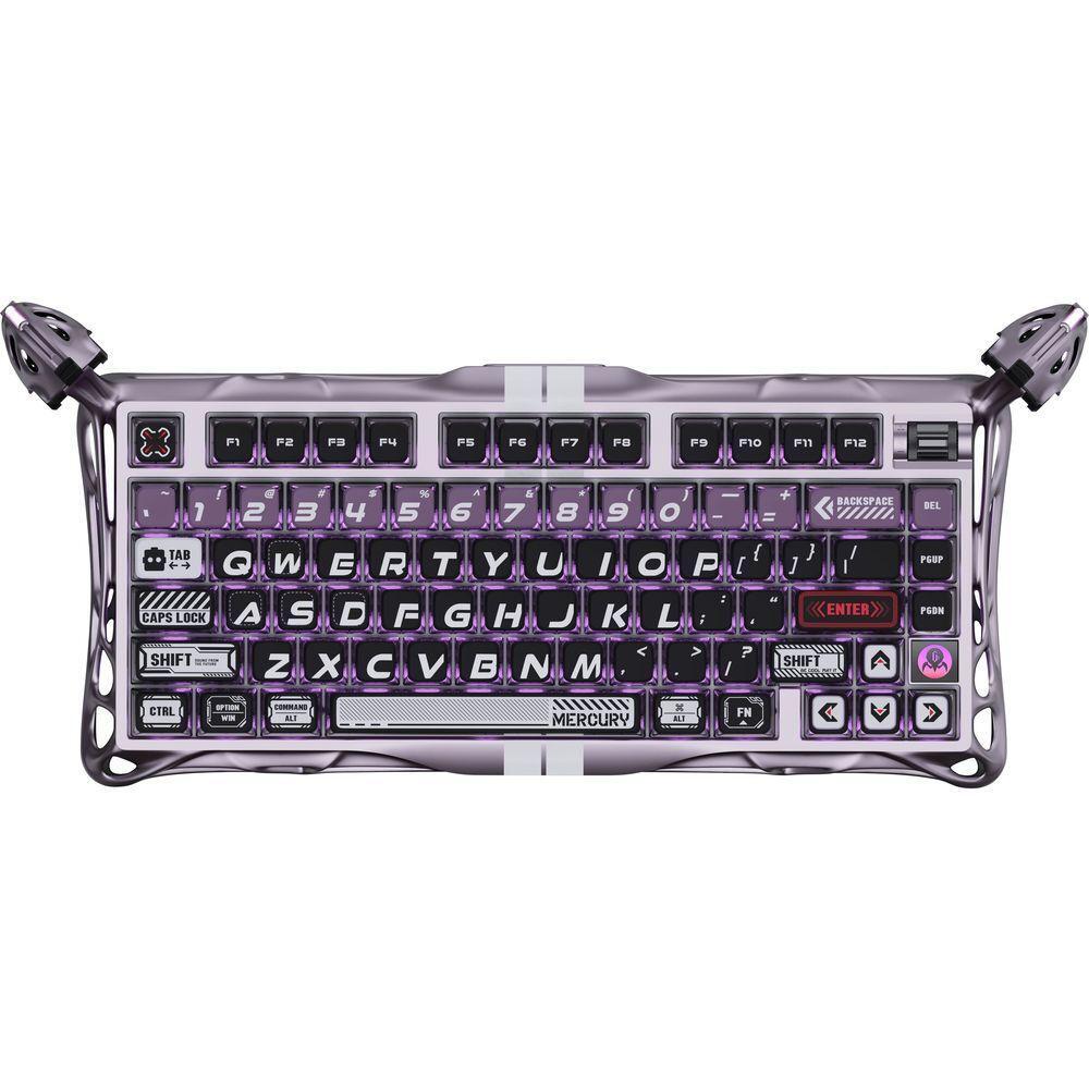 Клавіатура GravaStar Mercury V75 Pro Magnetic Jade Gaming Switch Iron Purple (GS_V75_PRO_PL)