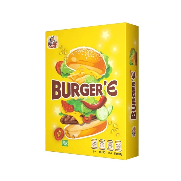 Настільна гра Bombat Game BurgerЄ 800415 Укр