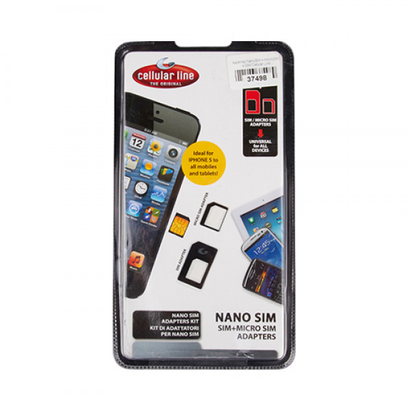 

Адаптер nanoSIM = microSIM = SIM Noosy