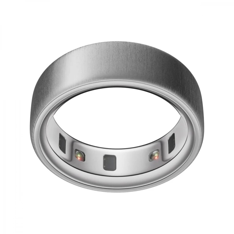 Смарт-кільце Oura Ring 4 Size 11 Brushed Silver (JZ90-54220-11)