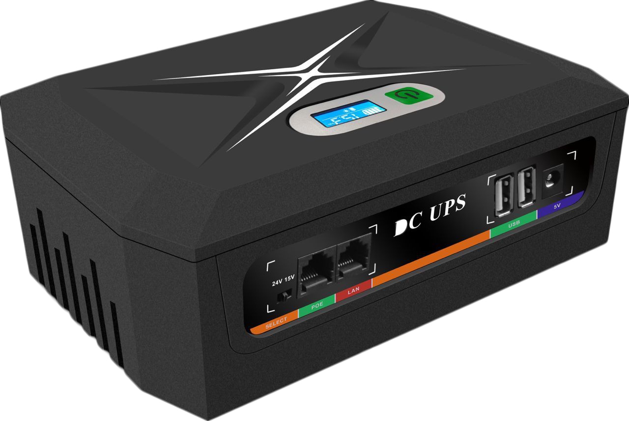 Джерело безперебійного живлення для роутера TTN DCP-100W (100 W, 48000 mAh) Black TTN - купити в Україні