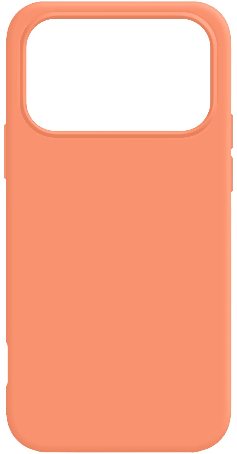 Чохол-накладка MakeFuture Silicone для Apple iPhone 17 Pro Cosmic Orange MakeFuture - купити в Україні