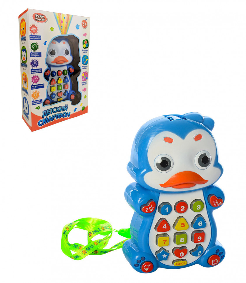 Телефон Play Smart Пінгвін 7614-1 90028