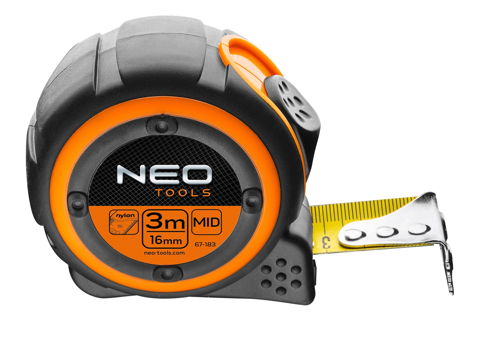 Рулетка Neo Tools 67-183 3 м x 16 мм Neo Tools - купити в Україні
