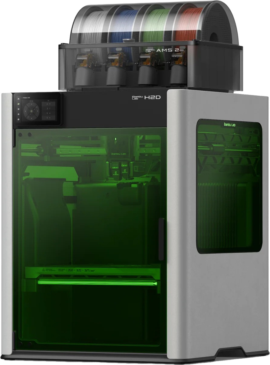 3D-принтер Bambu Lab H2D Laser Full Combo 10W (PF003-M+SA007-EU &amp; SL001) Bambu Lab - купити в Україні