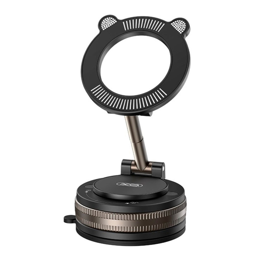 Тримач в авто XO C181 Cat Head Manual Suction Cup Swivel Stand Black