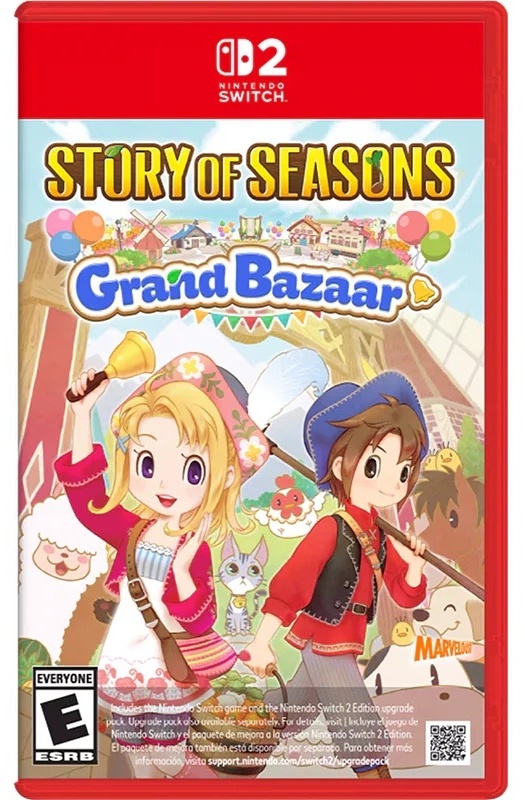 Гра для Nintendo Switch 2 Nintendo Story of Seasons  -  Grand Bazaar