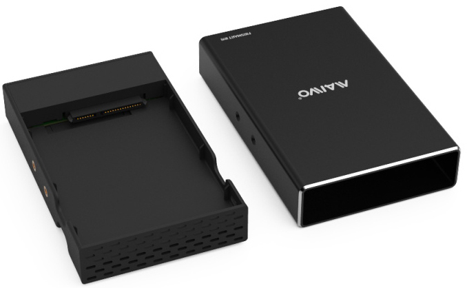 Зовнішня кишеня для диска Maiwo K25272C для 2.5 SATA HDD/SSD  USB3.1 Gen2 Type-C