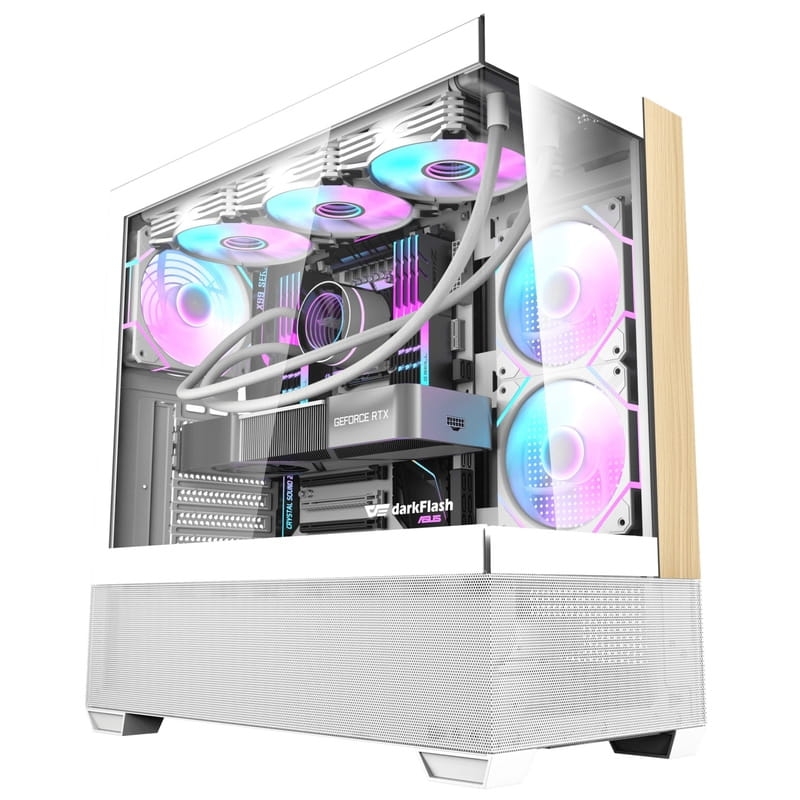 Корпус для ПК DarkFlash DS900W White