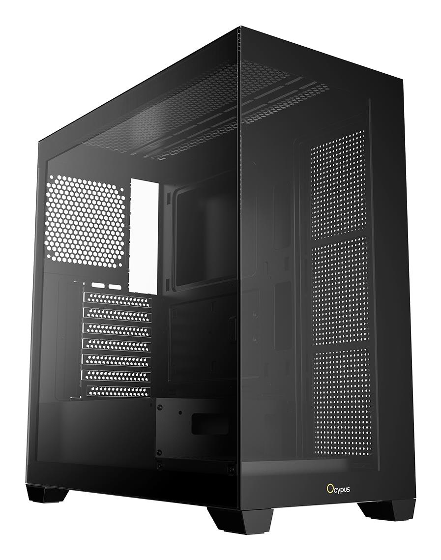 Корпус для ПК Ocypus GAMMA C72 Black (GAMMA-C72-BKD000XX-GL)