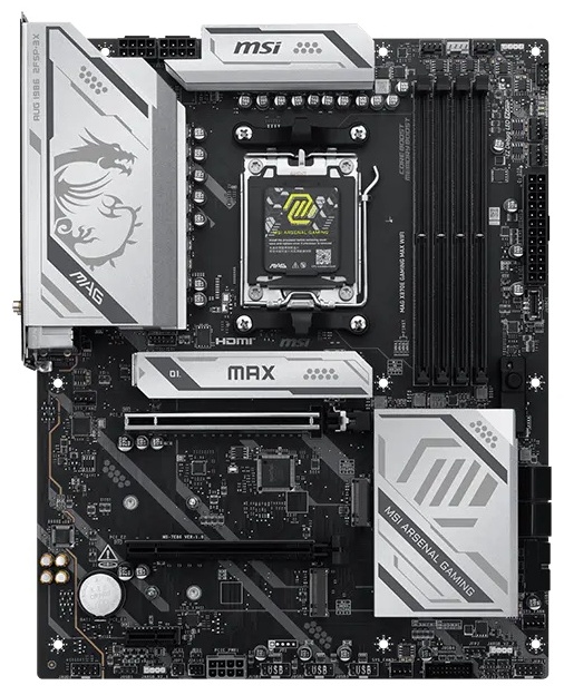 Материнська плата MSI MAG X870E GAMING MAX WIFI
