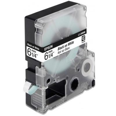 Етикет-стрічка Epson LK2WBN