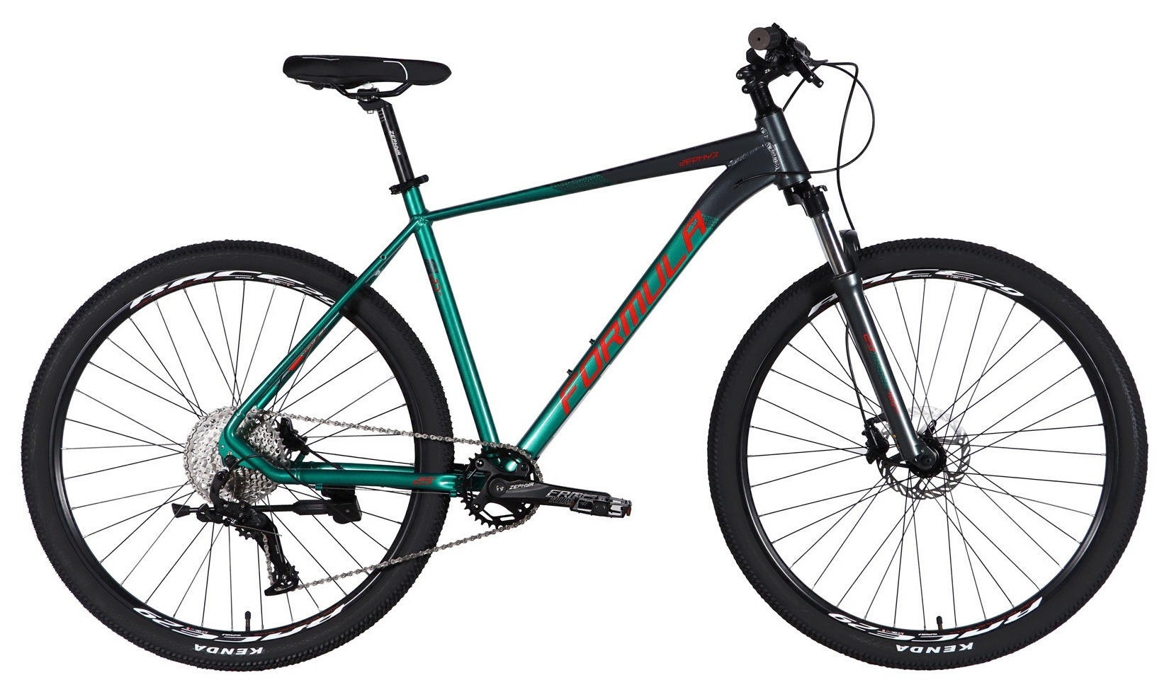 Велосипед Formula AL 29 ZEPHYR 1.0 HDD рама-21 2026 Dark Silver Green (OPS-FR-29-453)