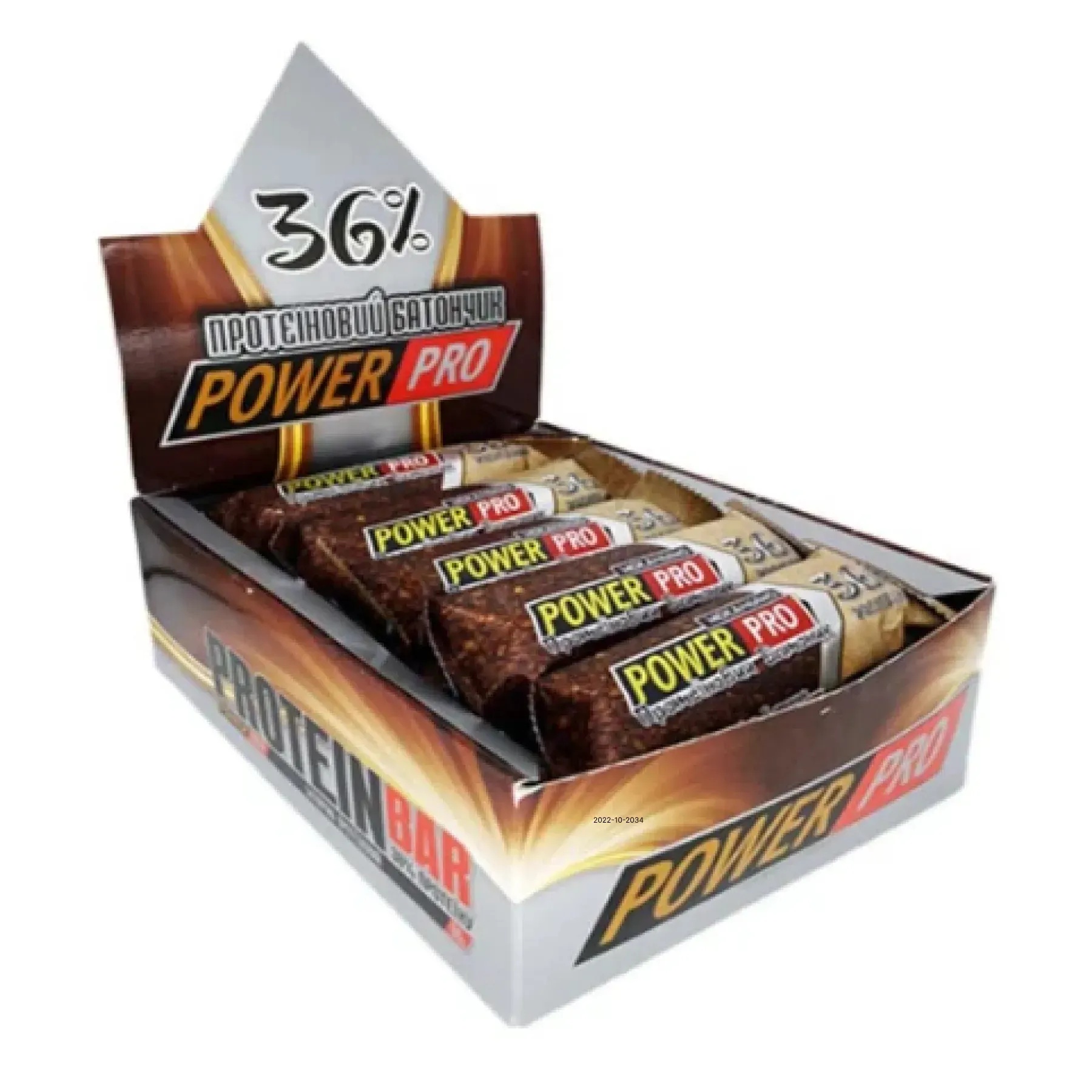 Протеїновий батончик Power Pro Protein Bar 36% - 20x60g Mochachino (100-77-6312906-20) Power Pro - купити в Україні