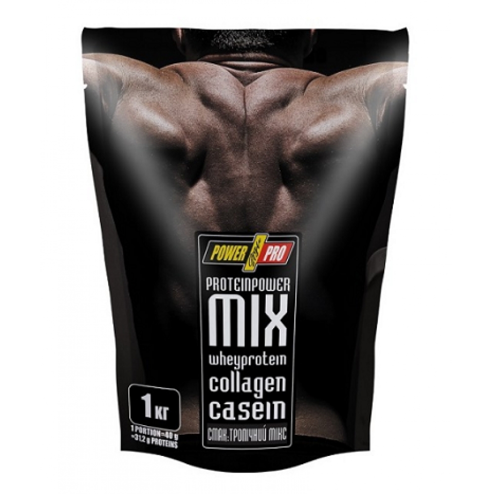 Протеїн Power Pro Whey Protein MIX - 1000g Tropical (100-20-2253806-20) Power Pro - купити в Україні