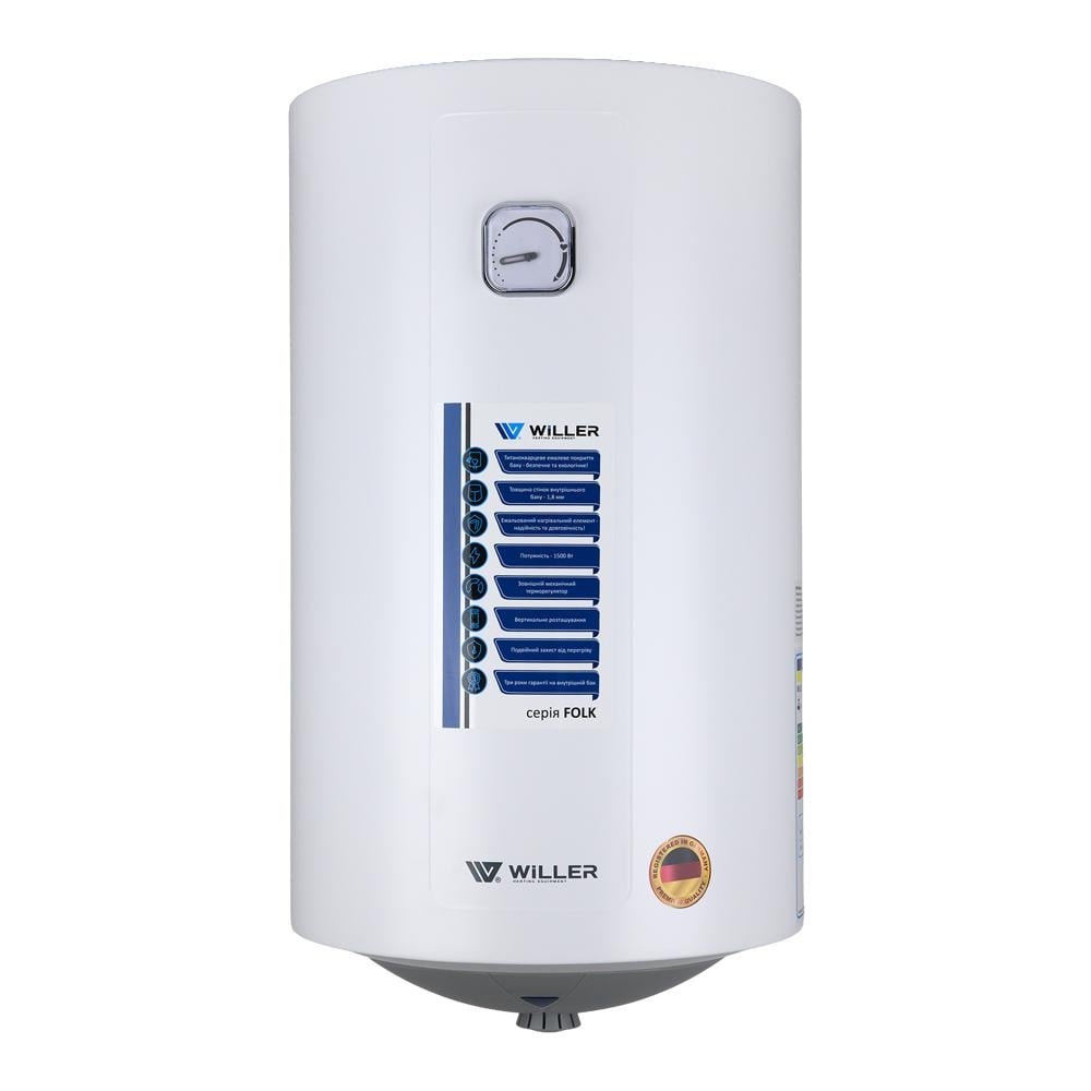Водонагрівач Willer EV50R-FOLK White