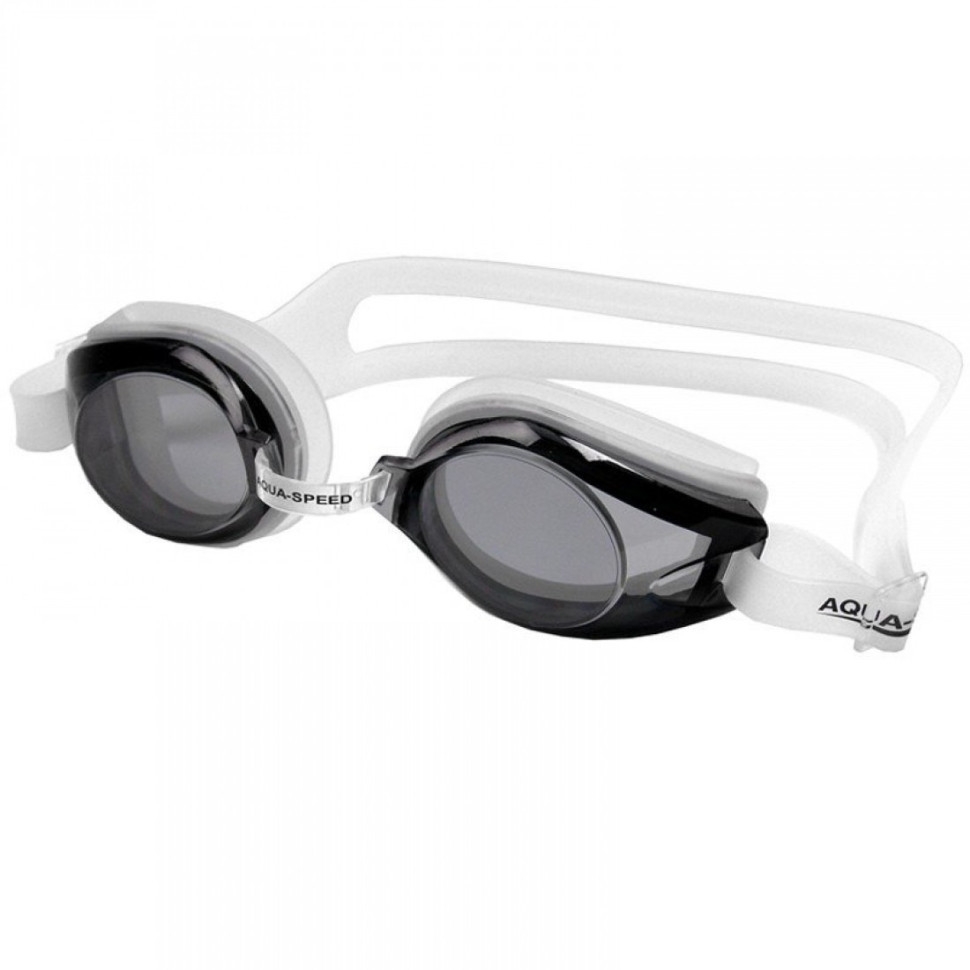 Окуляри для плавання Aqua Speed AVANTI Black Transparent OSFM (007-53)