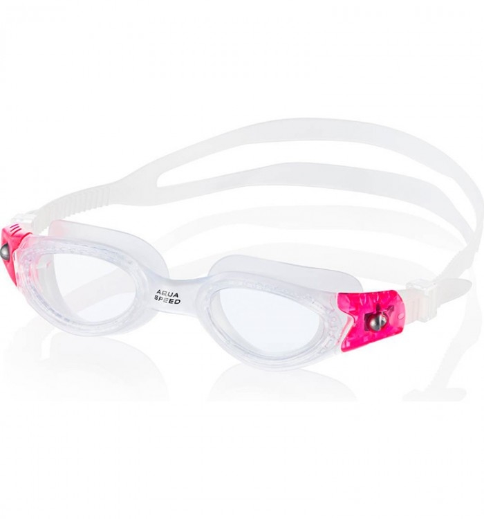 Окуляри для плавання Aqua Speed PACIFIC JR Transparent Pink 6148 дит OSFM (081-63)